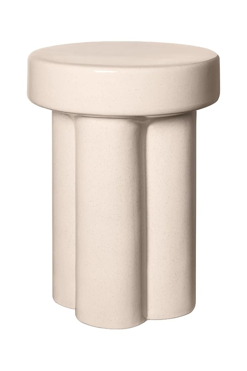 Stolík Blomus Toru 33 x 44 cm biela farba