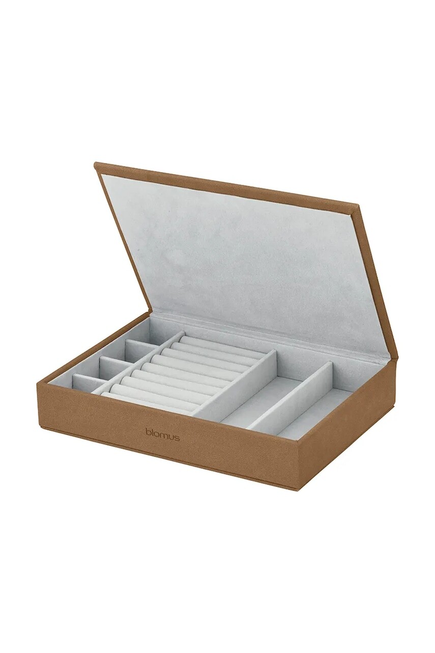 Šperkovnica Blomus Sahla 22 x 15 x 4 cm hnedá farba