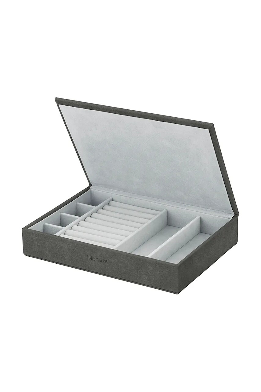 Šperkovnica Blomus Sahla 22 x 15 x 4 cm čierna farba