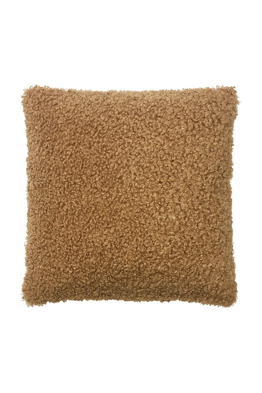 Dekoratívna obliečka na vankúš Blomus Teddy 50 x 50 cm béžová farba