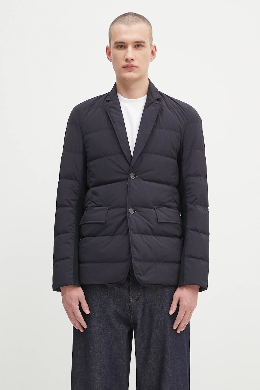 Bunda Paul Smith tmavomodrá farba, prechodná, M1R-032Z-N01501