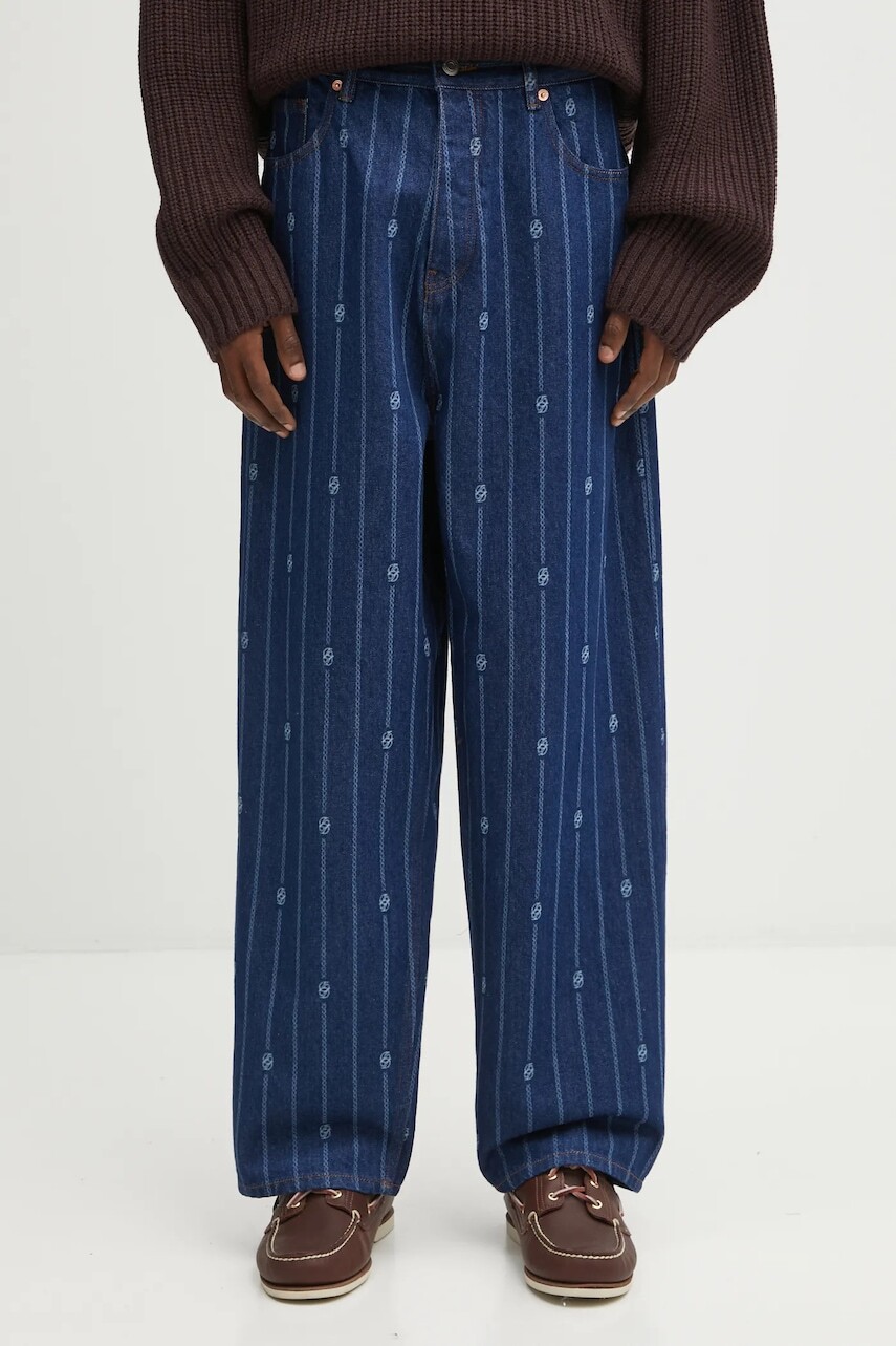 Rifle Drôle de Monsieur Le Jean Baggy Monogramme I.BP168.CO238