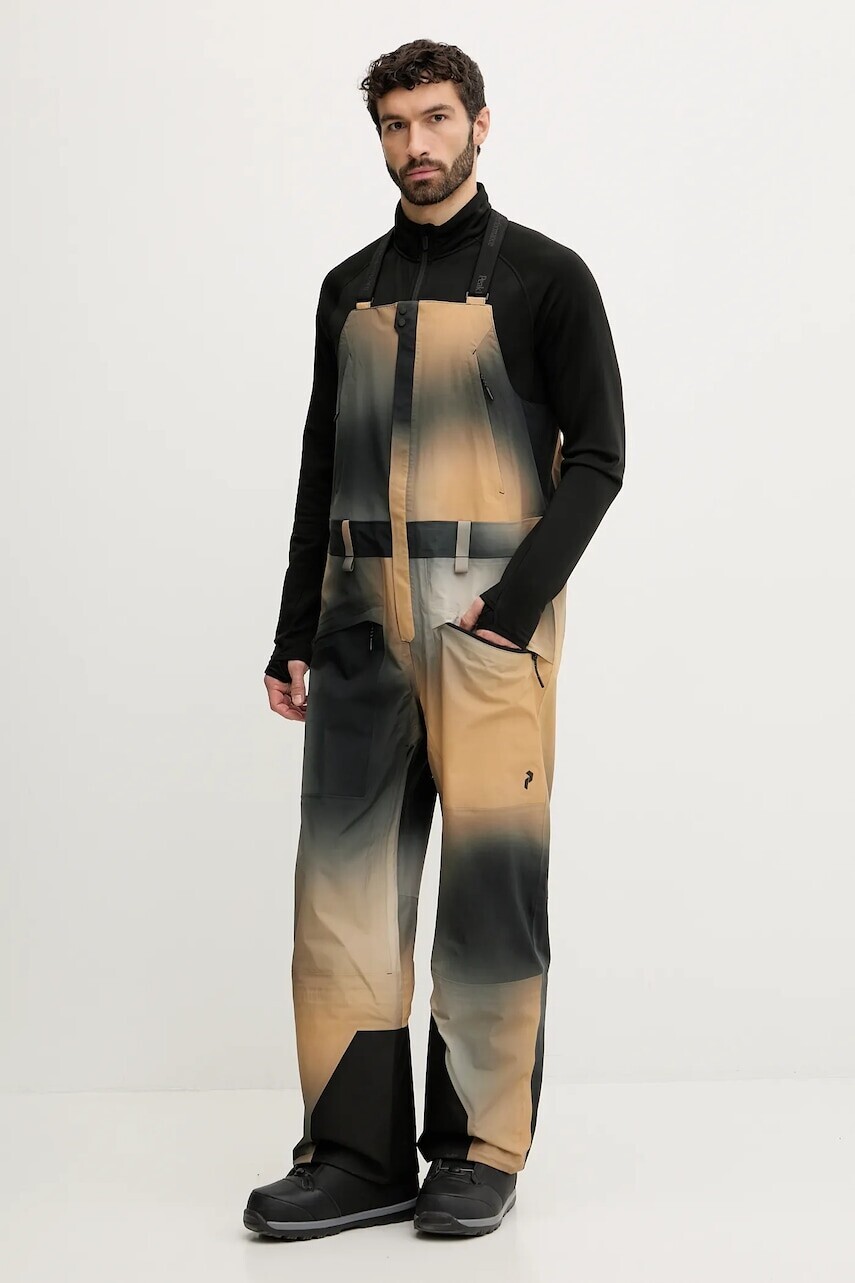 Lyžiarske nohavice Peak Performance čierna farba, G80752