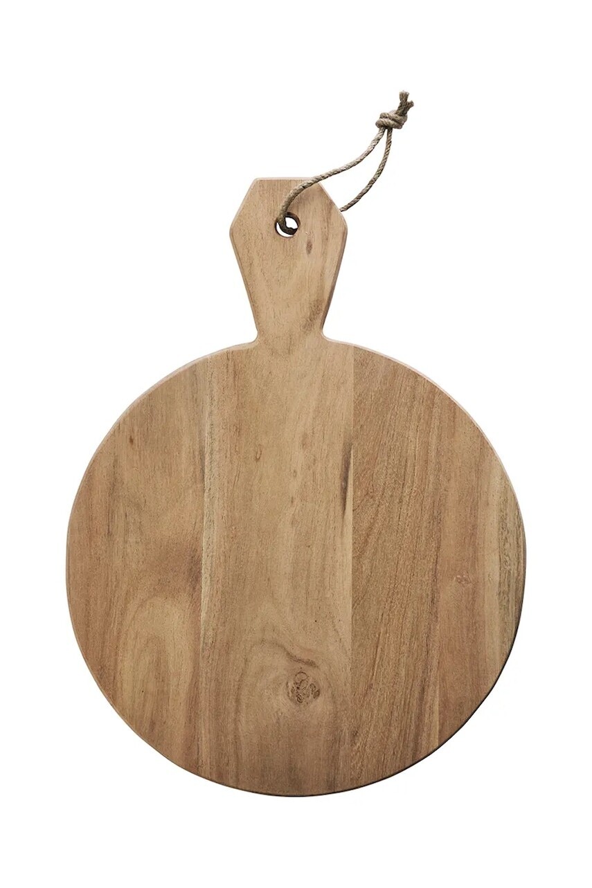 Doska na krájanie Madam Stoltz 35 cm hnedá farba