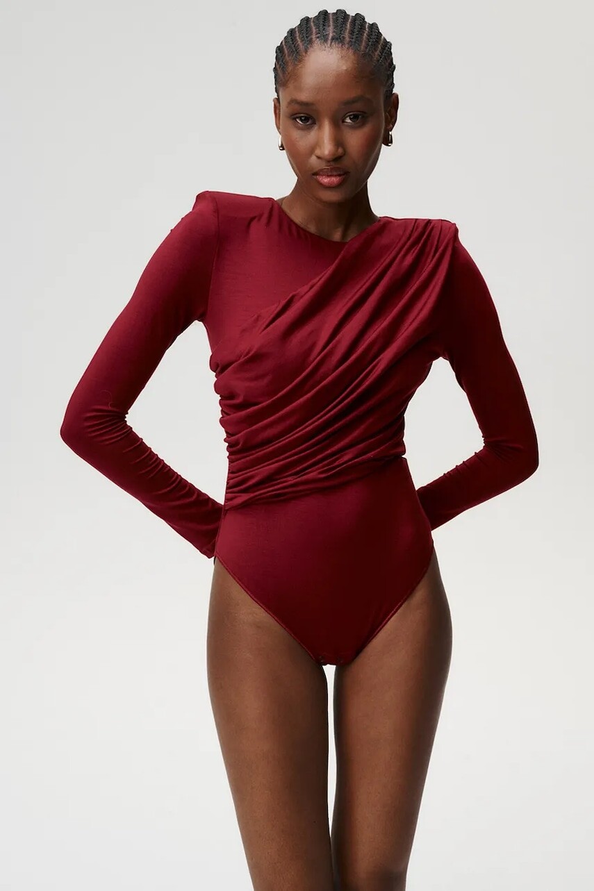 Body Undress Code American Beauty Classic bordová farba, jednofarebné, 981