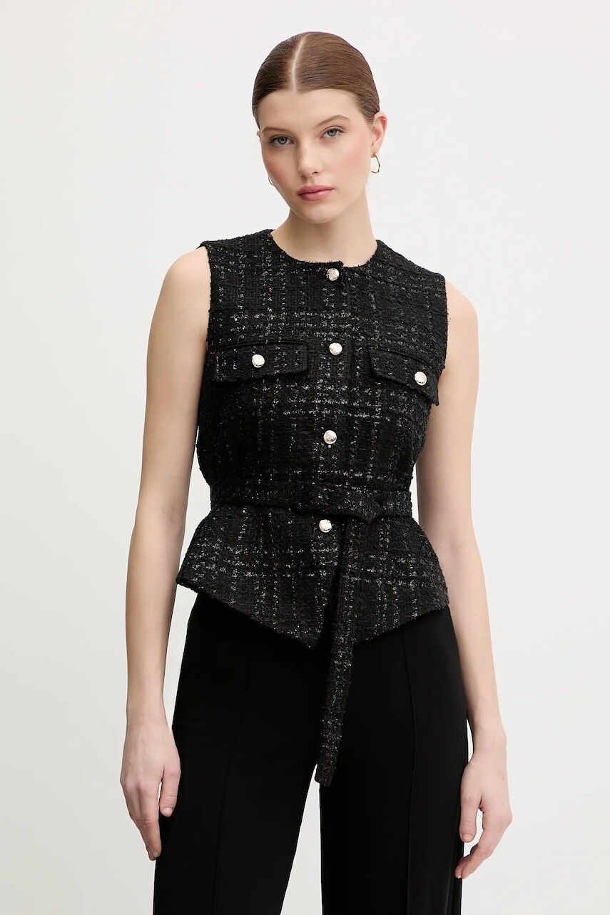 Vesta Joop! čierna farba, jednoradová, 30100168