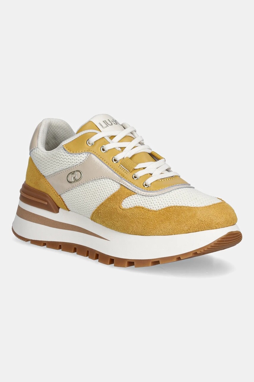 Tenisky Liu Jo AMAZING 38 žltá farba, BA6029PX027S3978