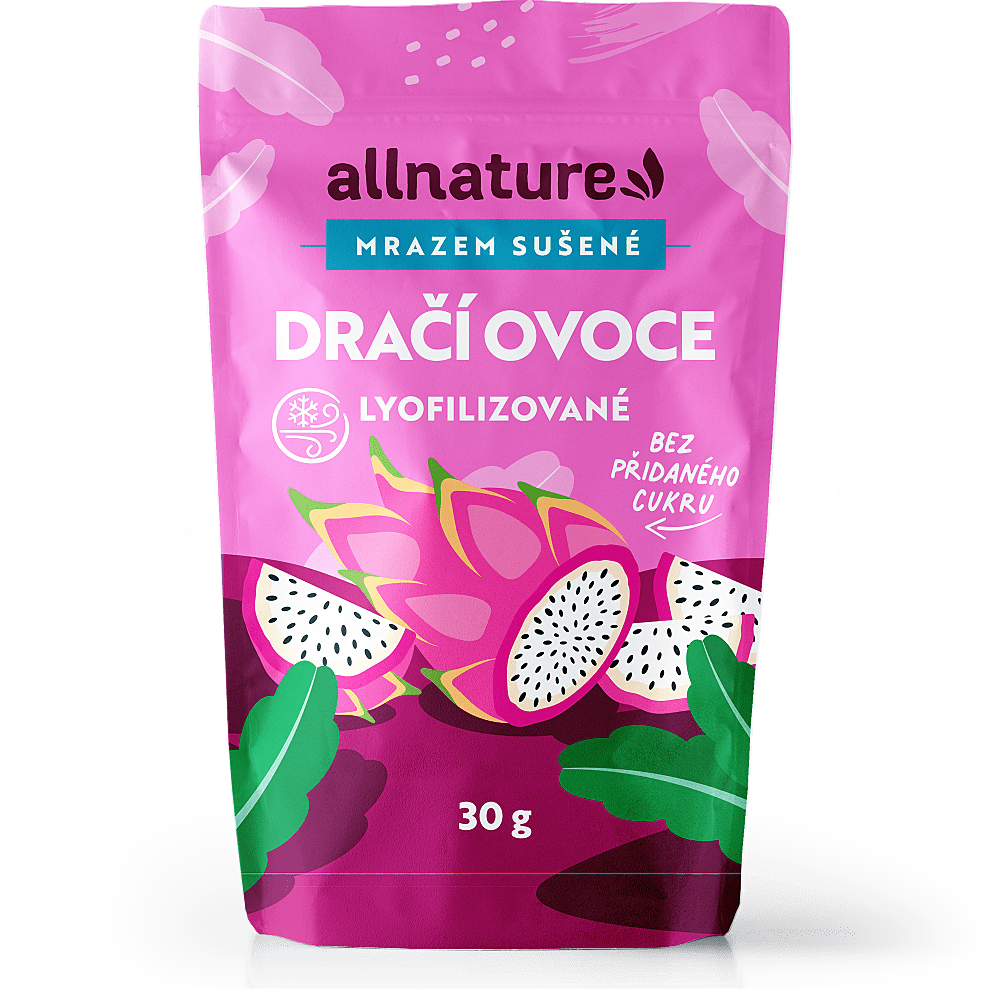 ALLNATURE Dračie ovocie sušené mrazom 30 g