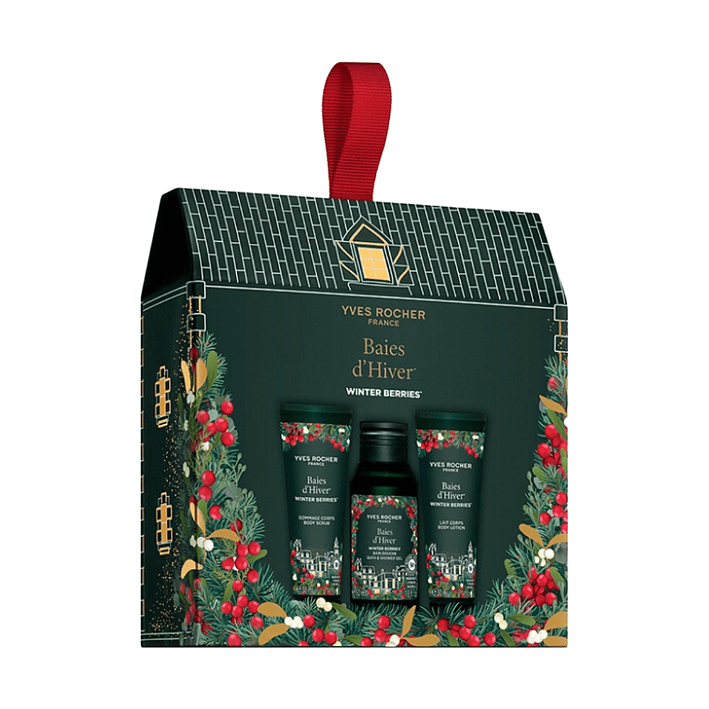 YVES ROCHER Darčeková sada Zimné plody 3 kusy