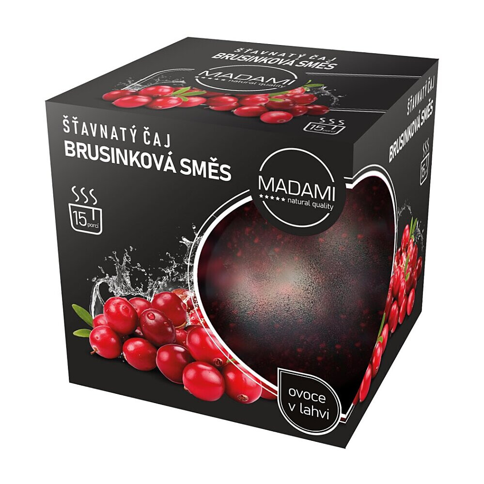 MADAMI Šťavnatý čaj brusnicová zmes 500 g