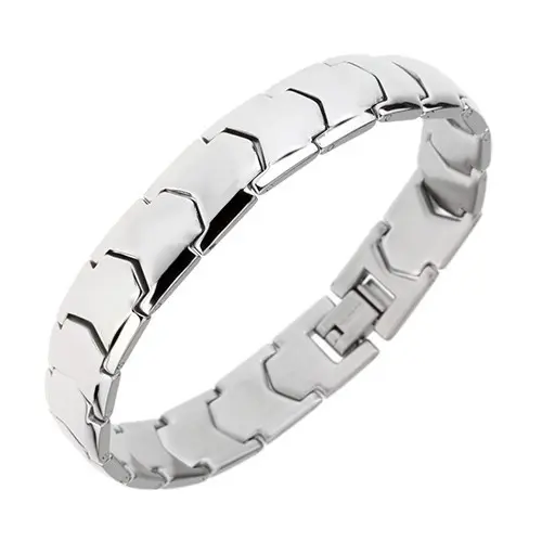 Oceľový náramok, matný povrch, 