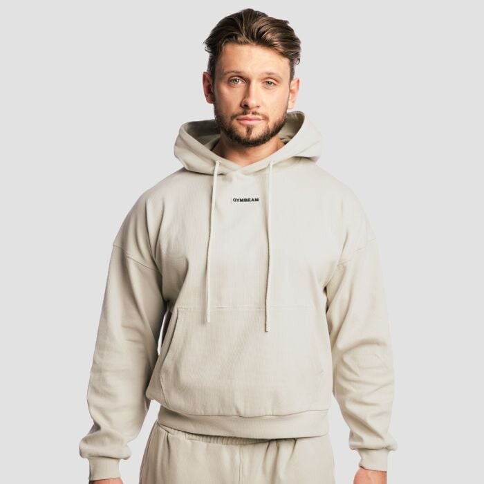 GymBeam Mikina Aura Hoodie Grey  XL