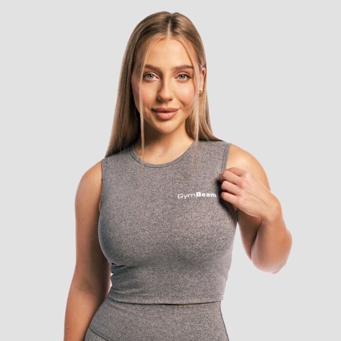 GymBeam Dámsky Crop Top Core Storm  XS