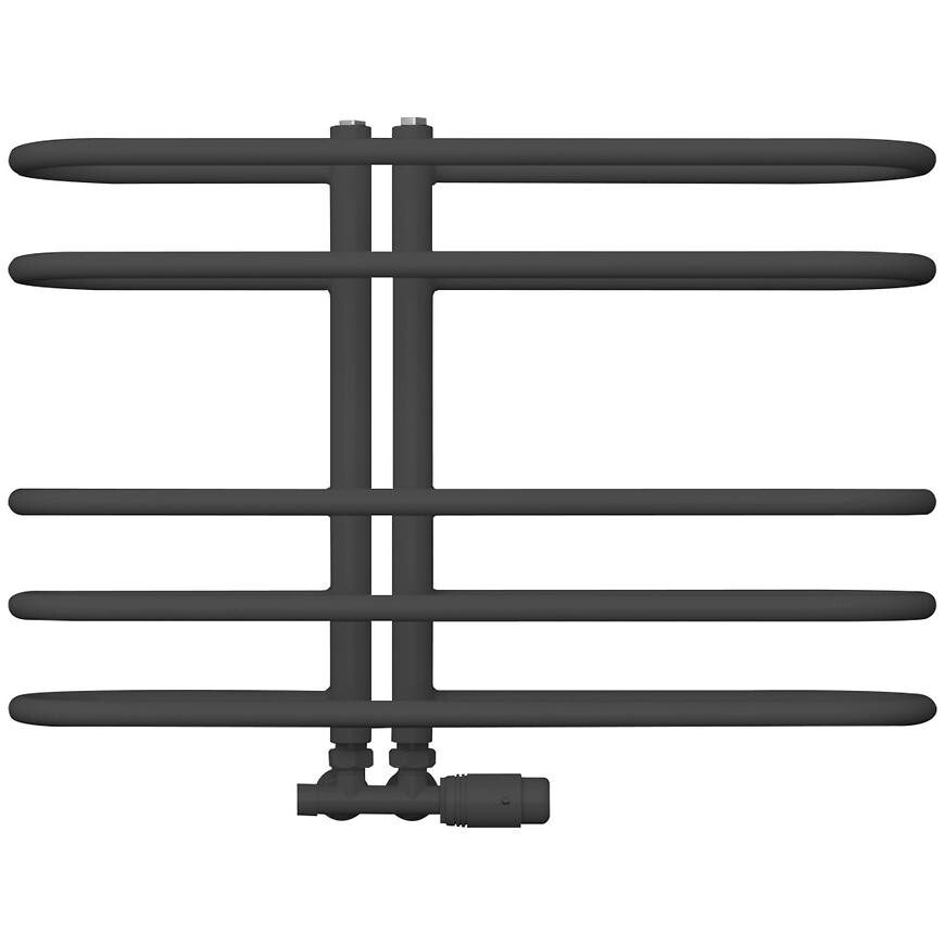 Kúpeľňový radiátor Level 53/60 čierny