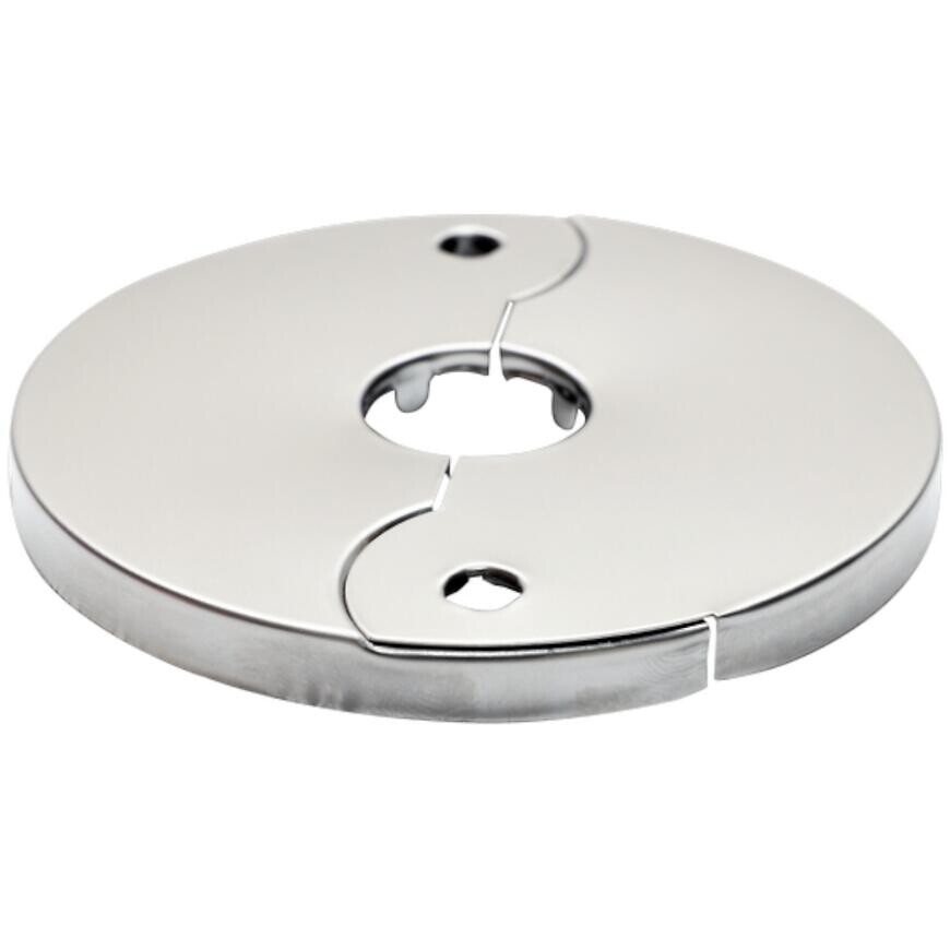 Rozeta 3/4˝ delená plochá, nehrdzavejúca oceľ h-6, d-70