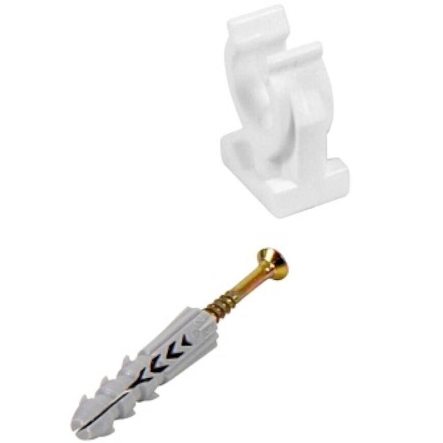 Príchytka jednoduchá na rúry 20/22mm (5 ks)