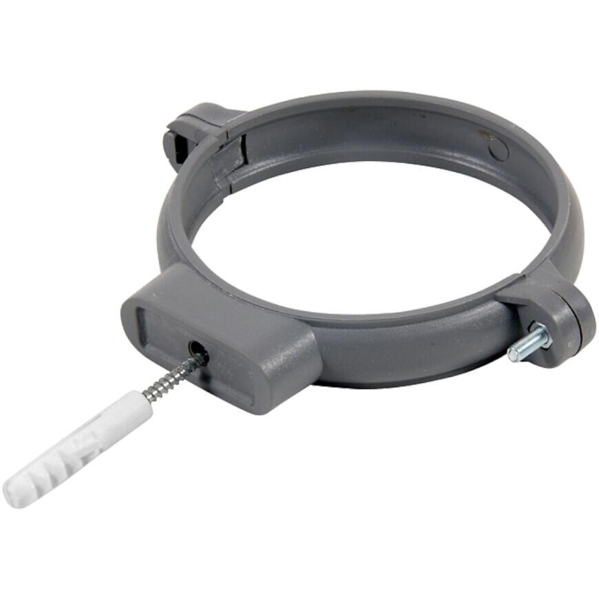 Príchytka na rúry 110 mm sivá
