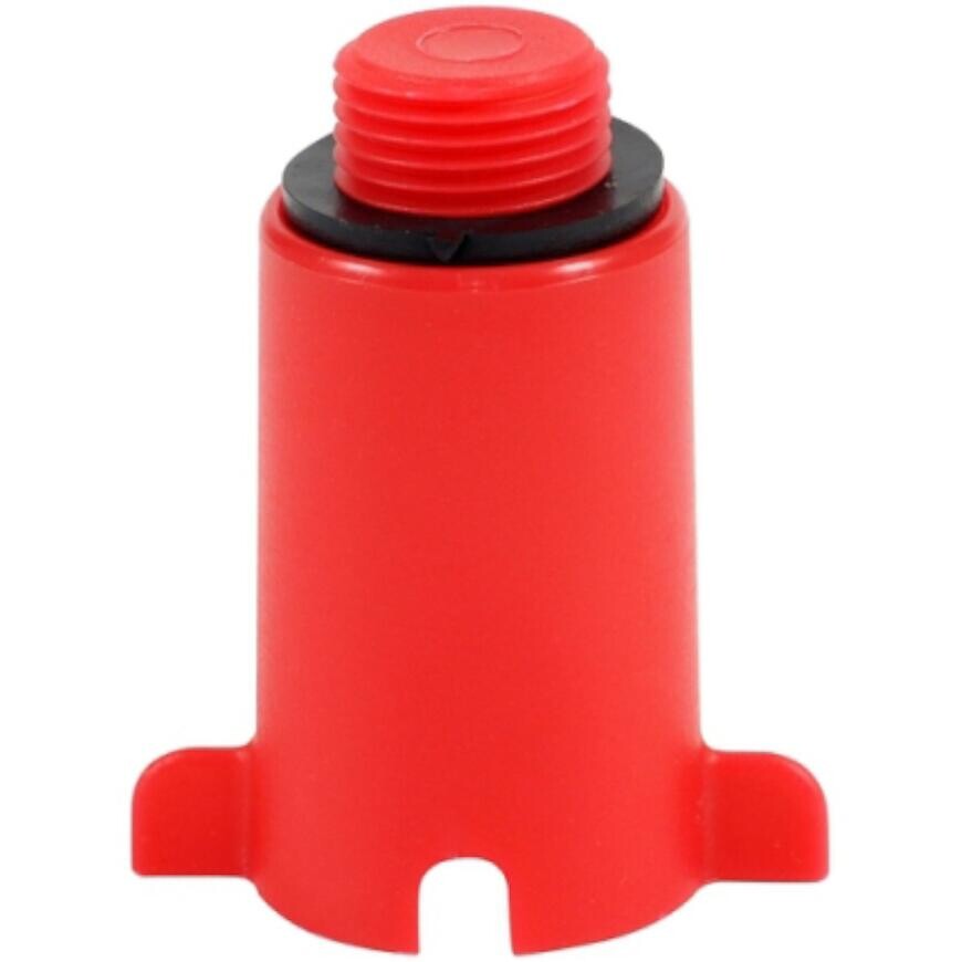 Zátka na test tesností červená