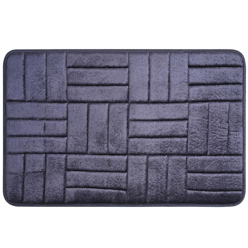 Kúpeľňový koberček 50x80cm sivý Harmony 2