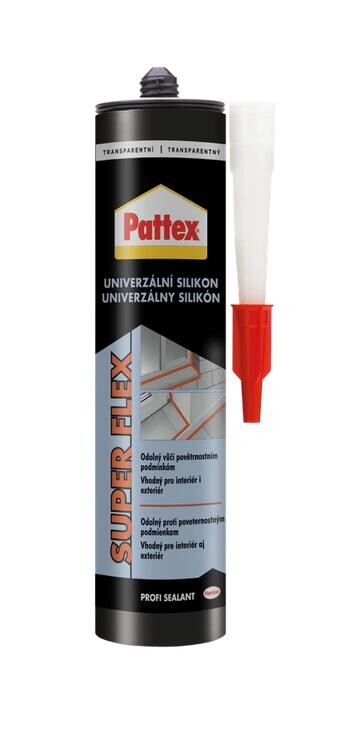 PATTEX Univerzálny silikón - transparent 280ml