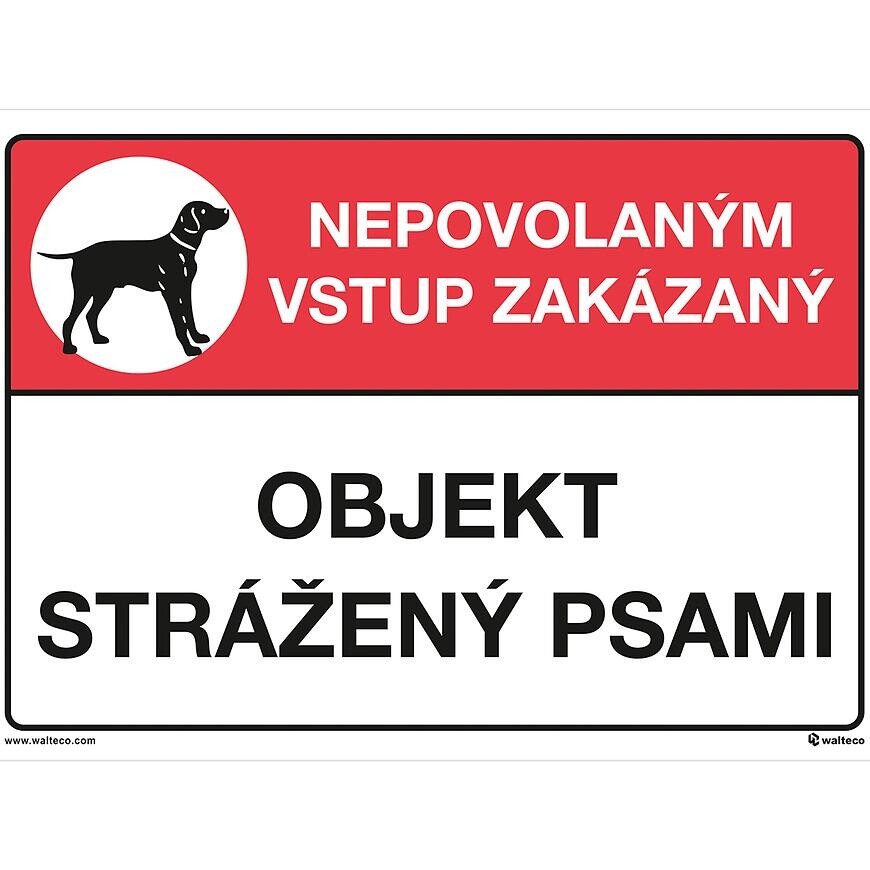 Objekt strážený psami 210x148