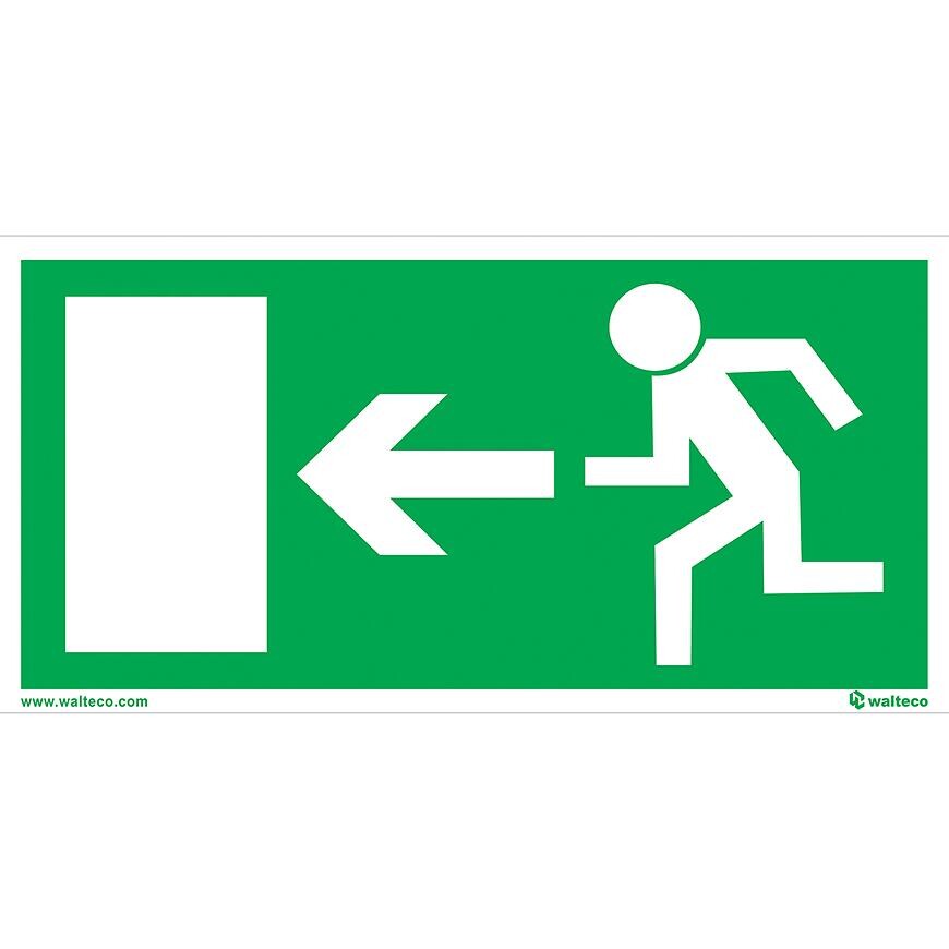 Únikový východ vľavo