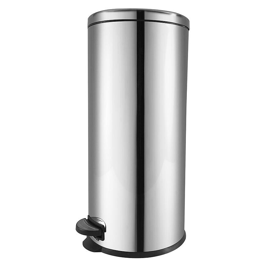 Odpadkový kôš 30 l striebro