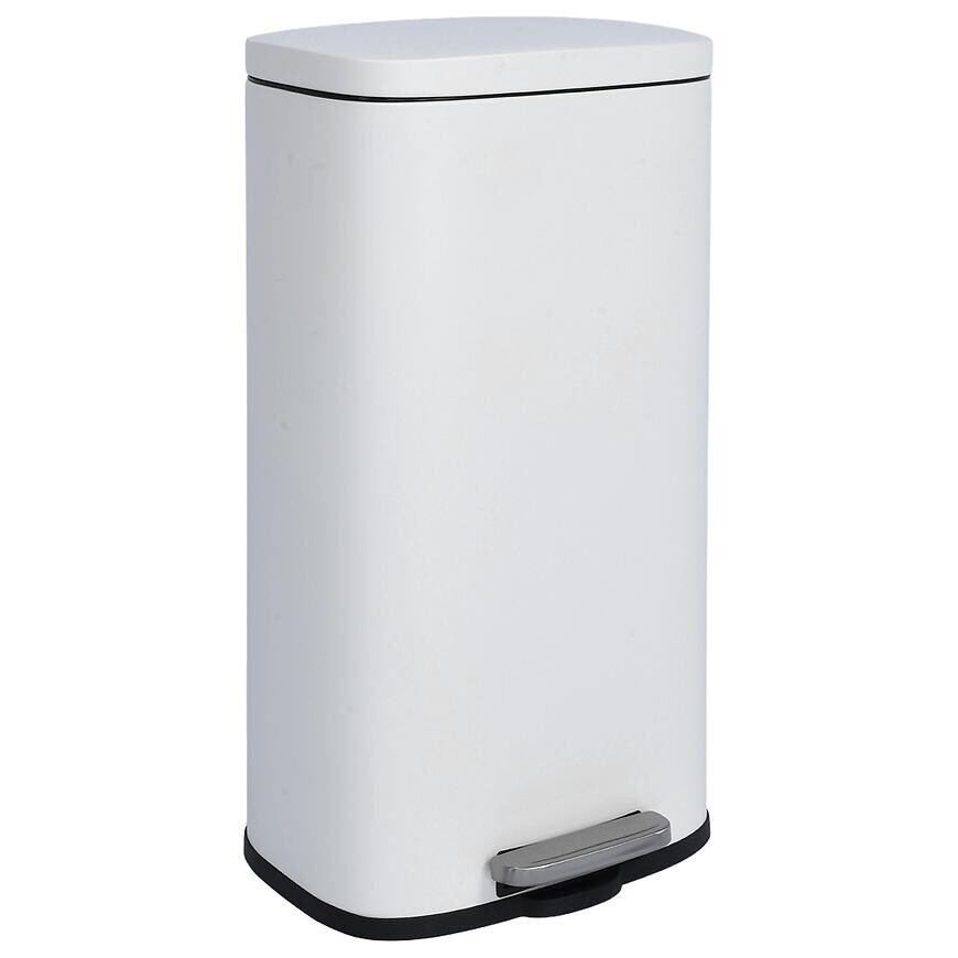 Odpadkový kôš 30l biely