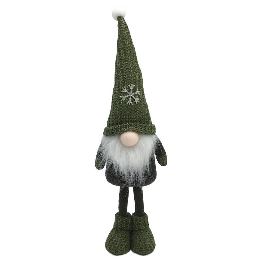 Škriatok biely/zelený mix 45 cm 52hy249955c.249870b