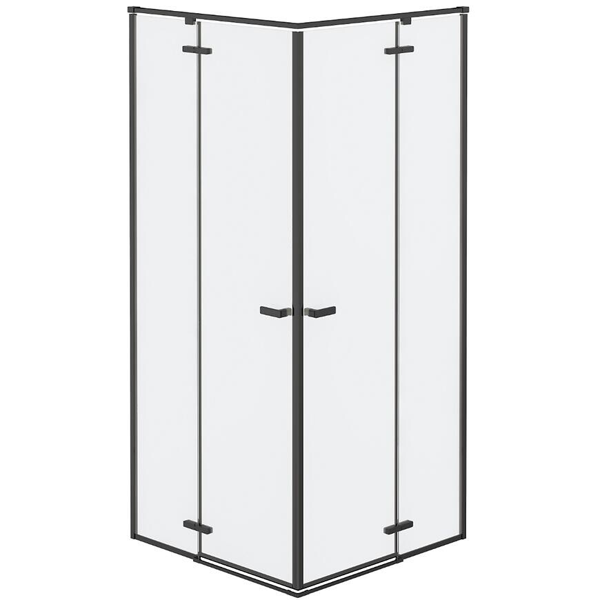Sprchový kút štvorcový Beta2 90x90195 black