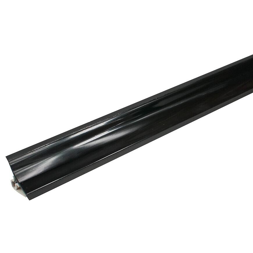 Lišta ku kuchynskej doske 3 m 20x20 – čierna lesklá  LWS-056 P