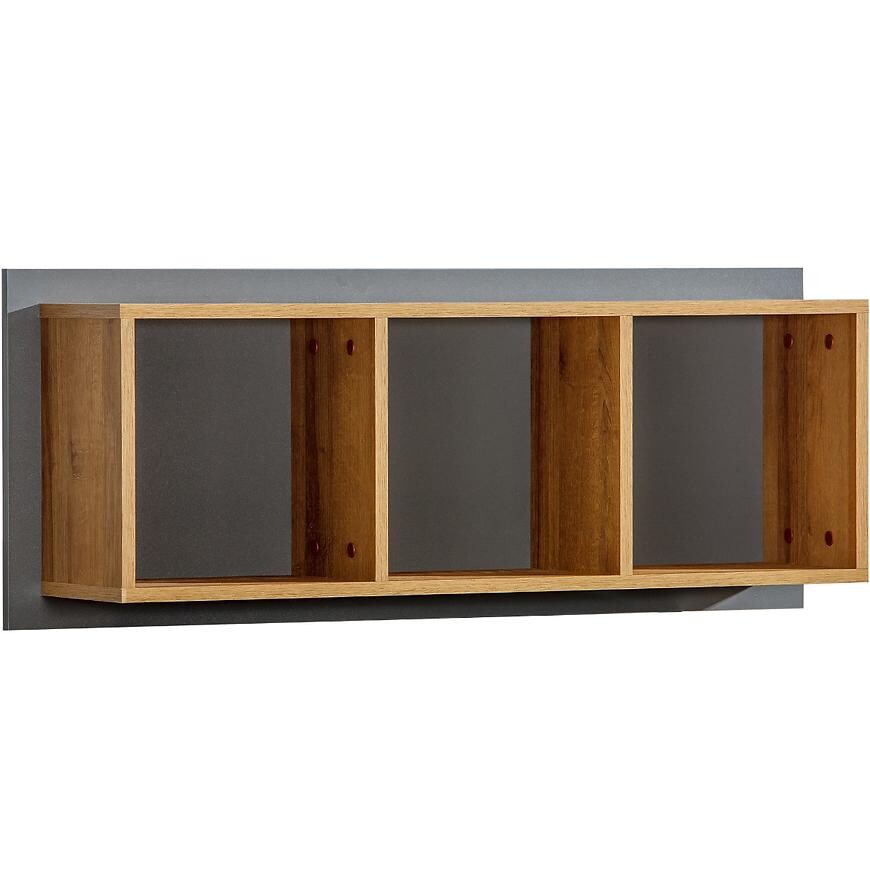 Závesný regál W12 Werso Riviera/biely/antracit