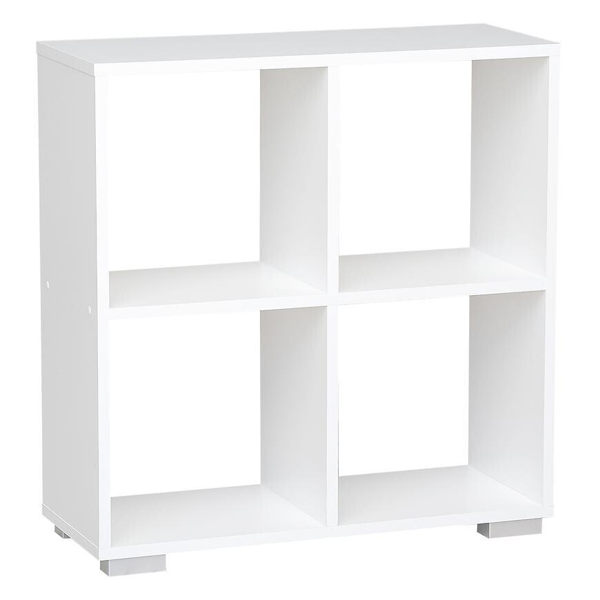 Regál kocka 2x2 biely