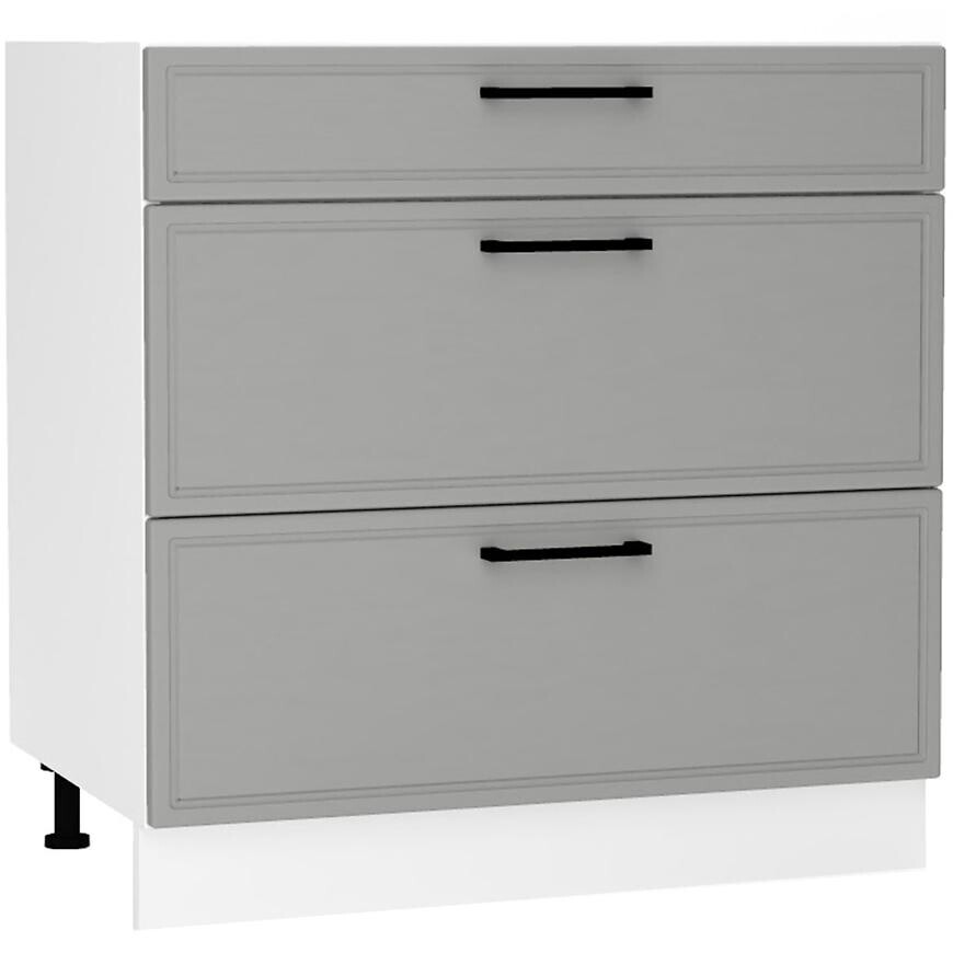 Kuchynská skrinka Emily D80S/3 Dast Grey