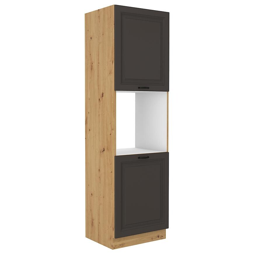 Kuchynská skrinka STILO grafit mat/artisan 60dp-210 2f