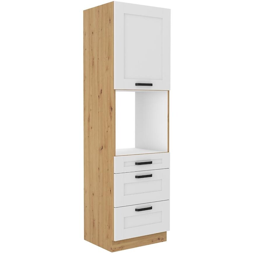 Kuchynská skrinka LUNA biela mat/artisan 60dps-210 3s 1f