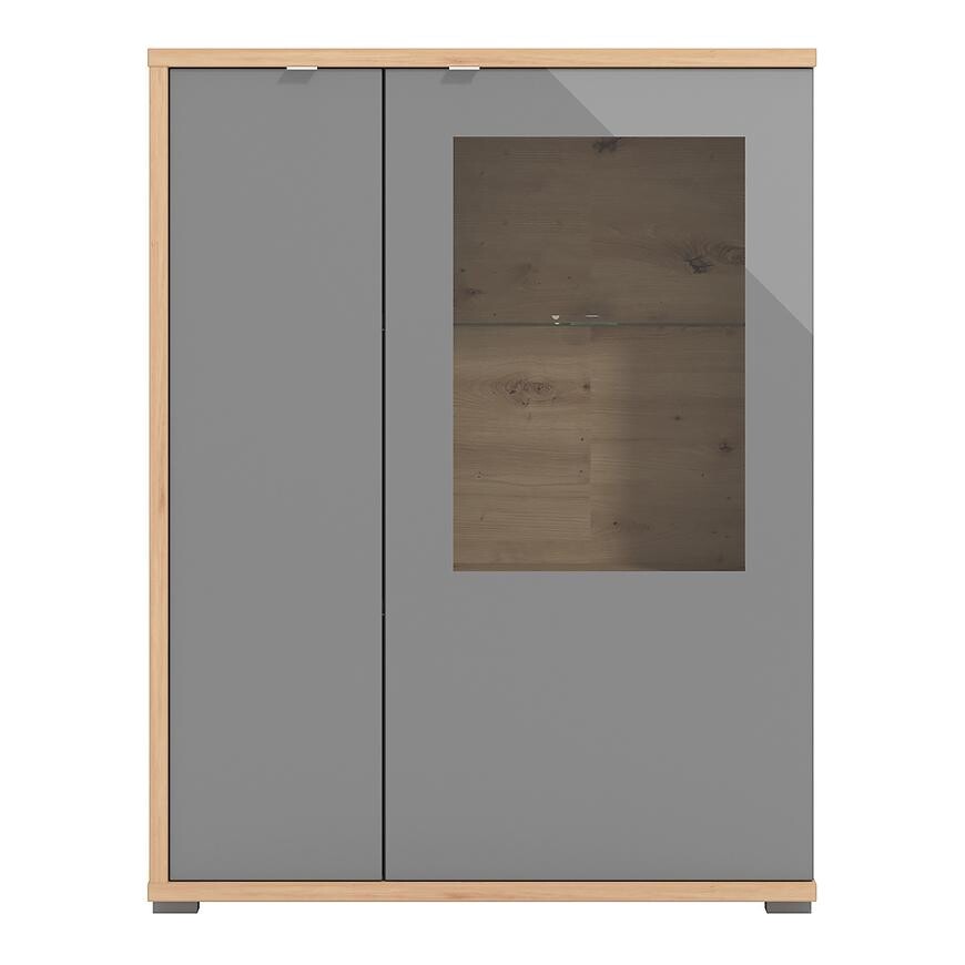 Vitrína Andora 2KVS2 sivá 11011373