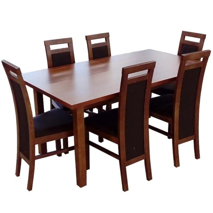 Jedálenská zostava Manchester 1+6 orech svetlý