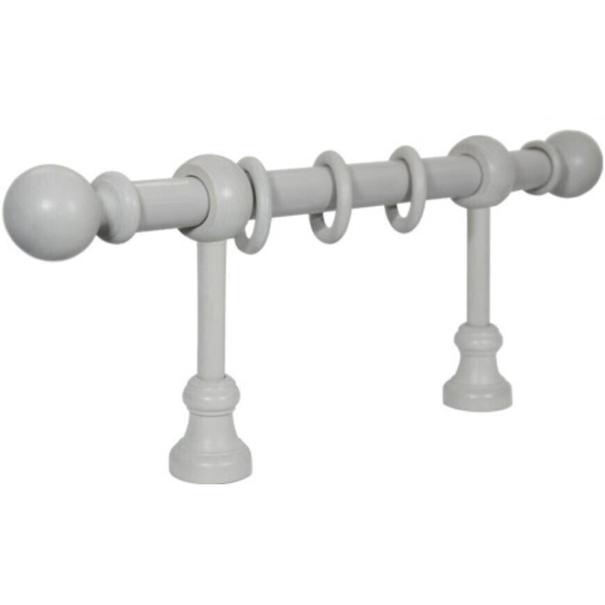 Garniža drevená Style 160 I FI 28 sivá