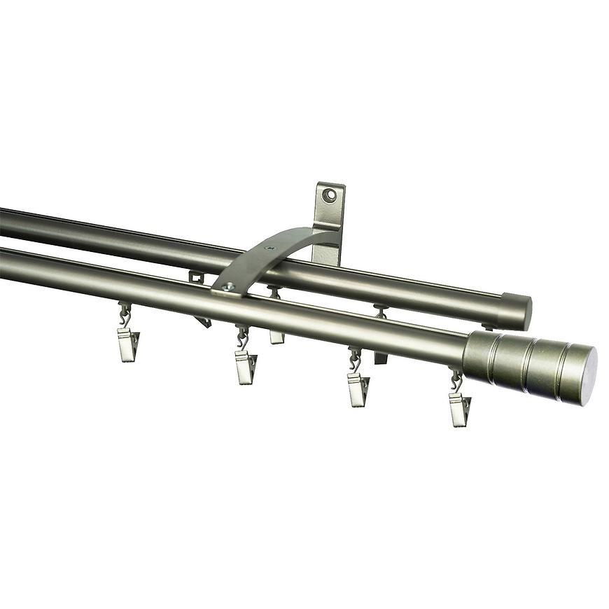 Garniža TREND ø19 dvojtyčová 200 cm NEO satina