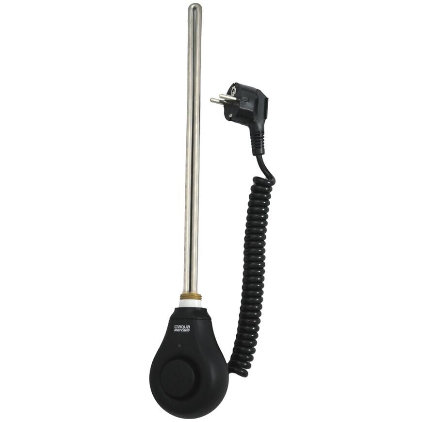 Výhrevné teleso Drop 1200W 1/2˝ 230V čierna