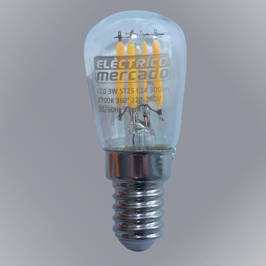 FL ST25 3W / 300LM E14 230V 2700K Žiarovka číra
