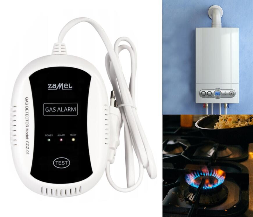 Detektor plynu 230V 07417