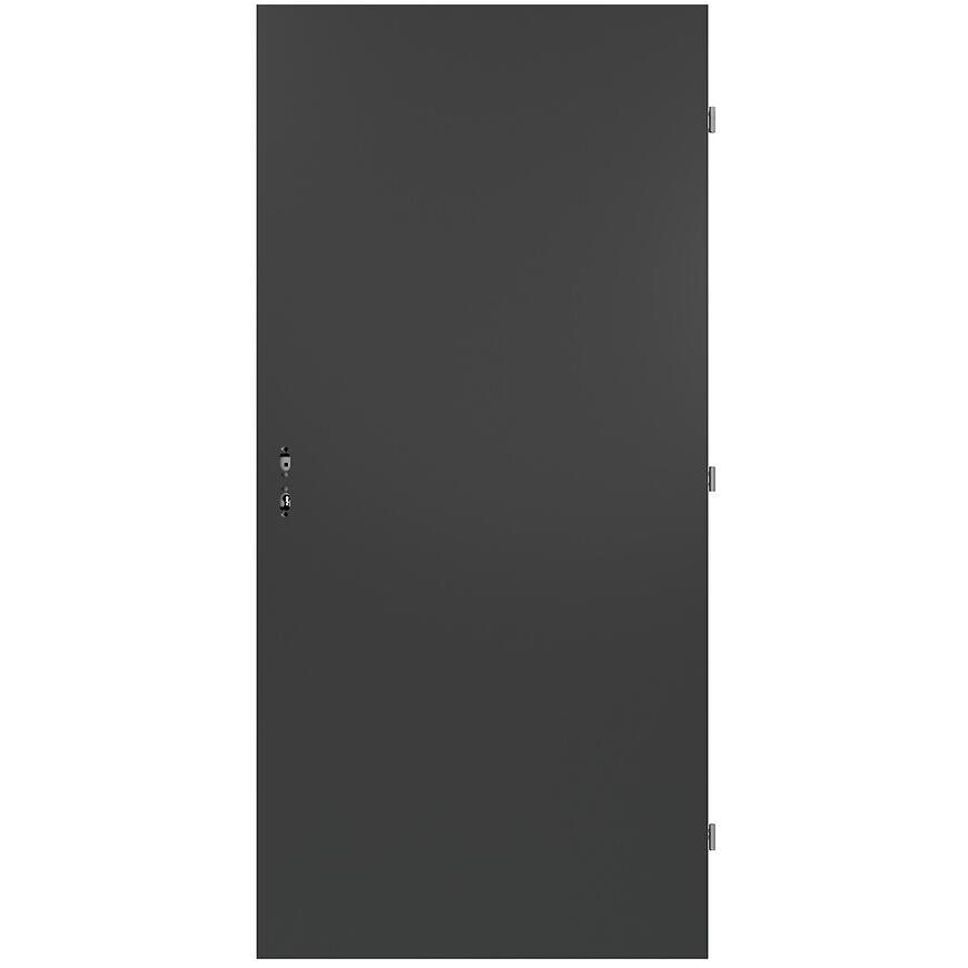 Interiérové vchodové dvere RT03 70P kovový antracit