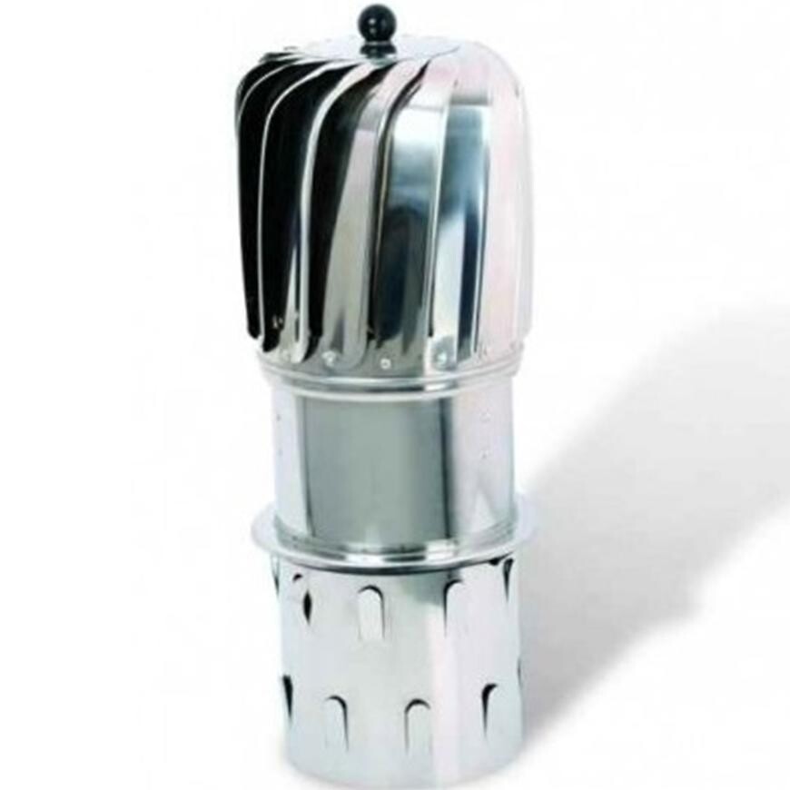 Komínová hlavica otočná hliníková  KJ56/150