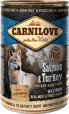 CARNILOVE Wild Meat Salmon & Turkey 400 g