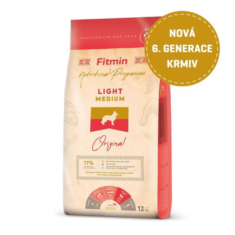 FITMIN Dog Medium Light 12 kg
