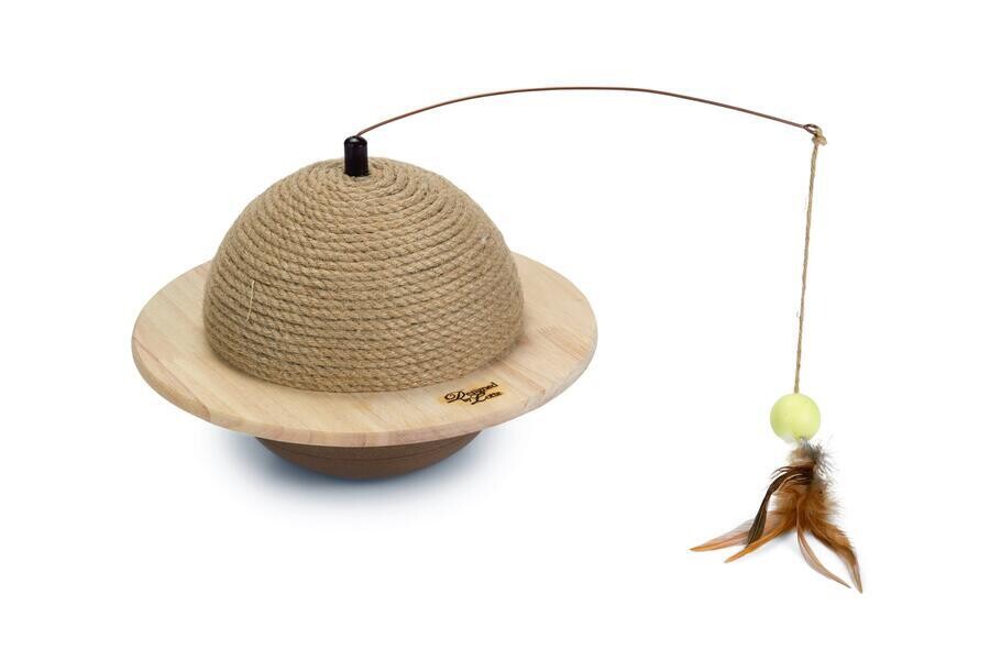 Designed by Lotte škrabacia guľa pre mačky Wiggly - Ø 29,5 cm