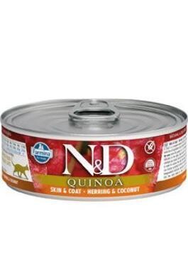 N&D Cat QUINOA Adult Herring & Coconut 80g