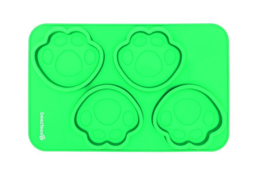beeztees silikónová forma na párty psie labky - d 22 x š 14 x v 2 cm